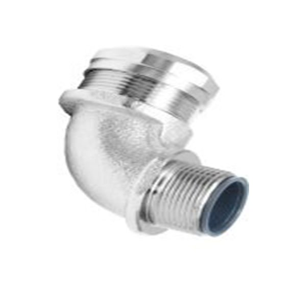 RS PRO,214-9575,电缆导管 导管配件, M20螺纹, 黄铜制, 20 mm标称尺寸, 镍表面, IP40, 银色, KMLGE系列