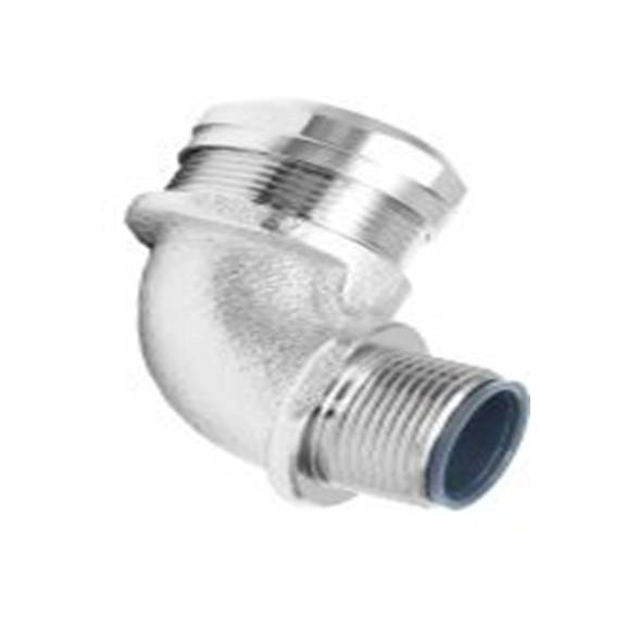 RS PRO,214-9577,电缆导管 导管配件, M32螺纹, 黄铜制, 32 mm标称尺寸, 镍表面, IP40, 银色, KMLGE系列