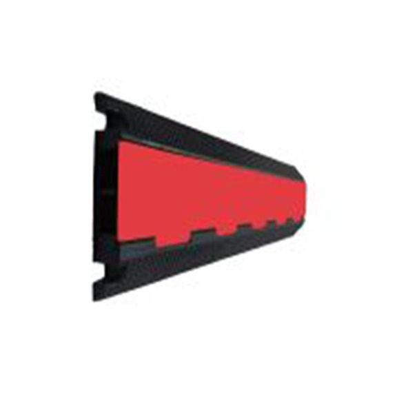 RS PRO,218-4305,RS PRO, 1 m长 减速带线槽, 橡胶制, 红色, 黑色