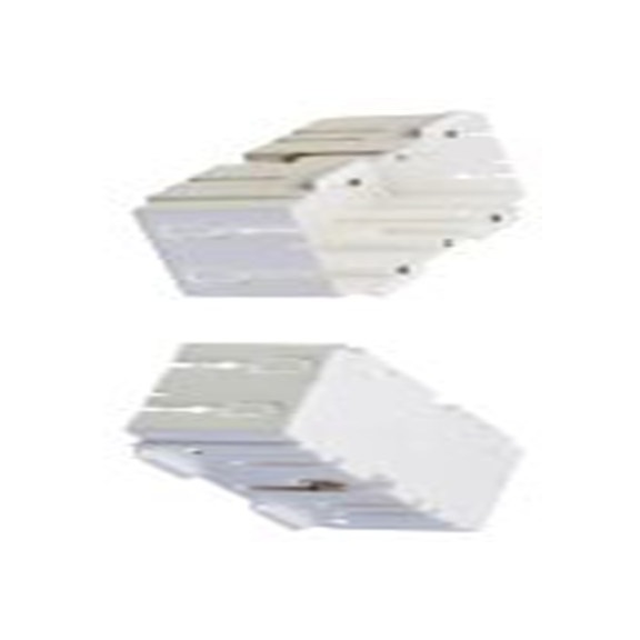 RS PRO,221-5309,电缆线槽插座箱, 聚氯乙烯制 45 mm 130 mm