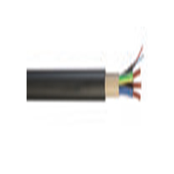 RS PRO,222-1595,1 电动车充电线, 3芯, 13.6 mm外径, 600/1000V, 45 A, 4 mm²线规, 50 m线长, 黑色护套