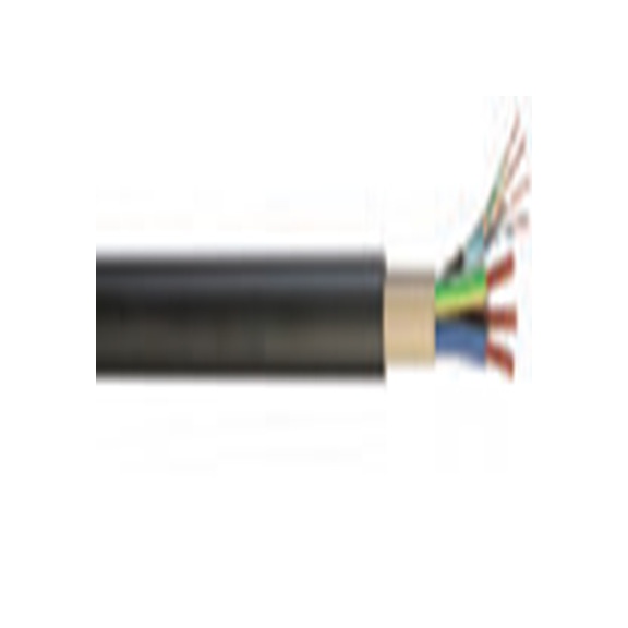 RS PRO,222-1596,1 电动车充电线, 3芯, 14.8 mm外径, 600/1000V, 45 A, 4 mm²线规, 50 m线长, 黑色护套