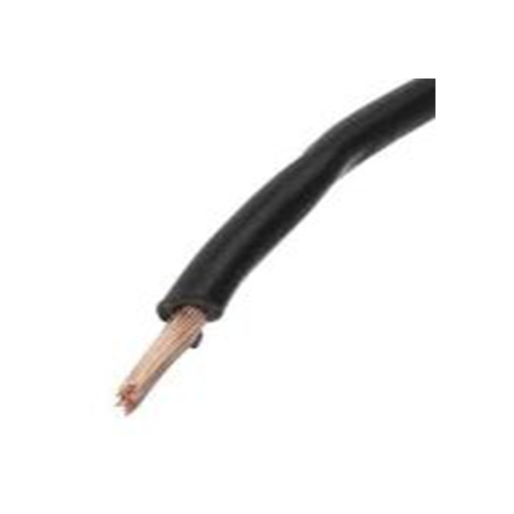 RS PRO,225-2154,黑色 圆形 架空电缆, 2.5 mm², 305 m长 50/0.25 mm, 14 AWG 聚氯乙烯, 1 kV dc, 最高105 °C, Tri-Rated系列