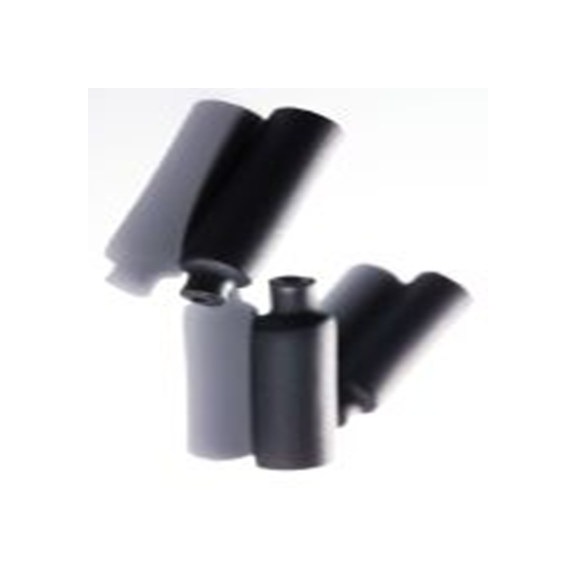 RS PRO,226-9081,RS PRO 阻燃 聚烯烃 端盖, 黑色, Φ7.44 mm, 30.35mm长, 4:1收缩比, 1.65 mm收缩径