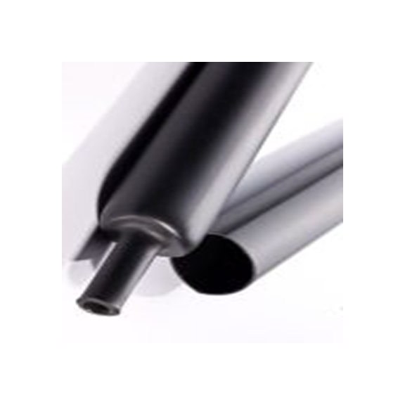 RS PRO,226-9104,RS PRO 聚烯烃 热缩管, 黑色, Φ75 mm, 1.22m长, 3:1收缩比, 22 mm收缩径