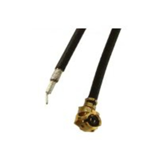 RS PRO,227-2080,同轴电缆, 305 mm长, 50 Ω, 直角 公转无端接, 黑色, RS PRO Cable Assembly Coaxial U.FL系列