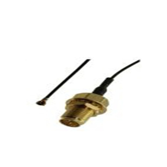 RS PRO,227-2094,射频 同轴电缆, 305 mm长, 50 Ω, 端接, 0.81 mm外径, 黑色, MHF4, RP-SMA系列