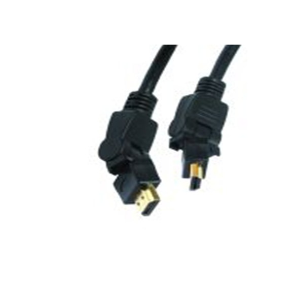 RS PRO,229-9955,HDMI 电缆, 高速, HDMI 公转 HDMI 公, 5 m长, 黑色