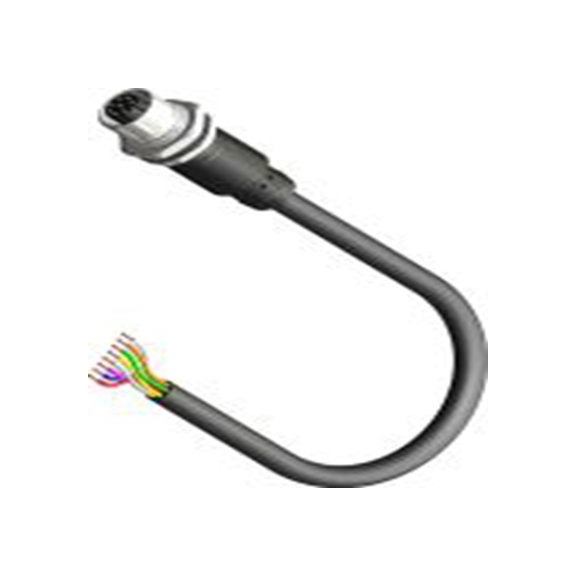 RS PRO,230-5707,RS PRO 传感器执行器电缆, 2 m长 8, 直向 母插转自由端 无端接, IP40, CPF12系列
