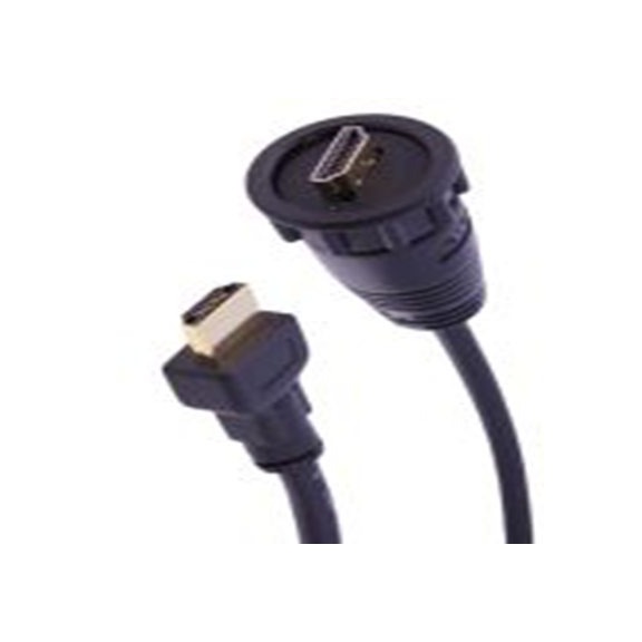 RS PRO,231-7918,HDMI 电缆, 高速, HDMI 公转 HDMI 公, 2 m长, 黑色