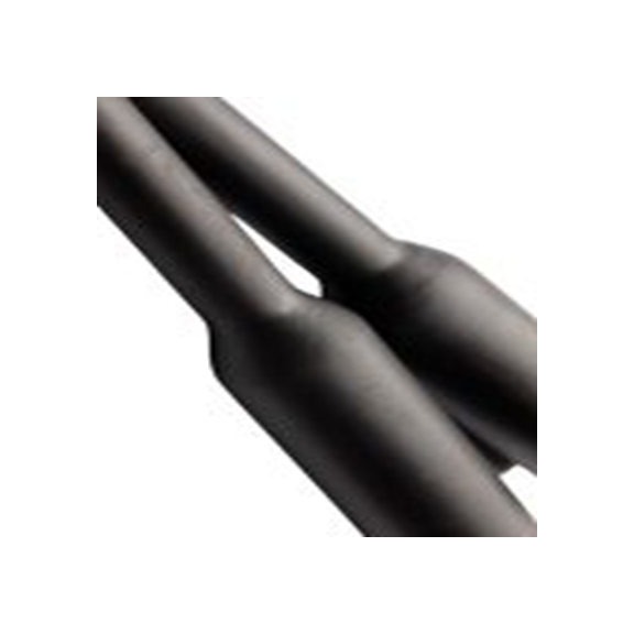 RS PRO,234-5916,RS PRO 阻燃 聚烯烃 热缩管, 黑色, Φ9.5 mm, 1.22m长, 2:1收缩比, 4.8 mm收缩径, G5系列