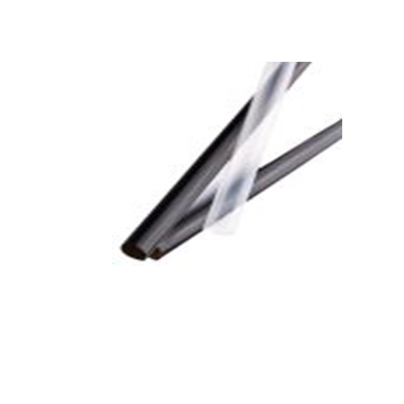 RS PRO,234-5943,RS PRO 阻燃 聚氟乙烯 热缩管, 无色, Φ25.4 mm, 1.2m长, 2:1收缩比, 12.7 mm收缩径, HTK150系列