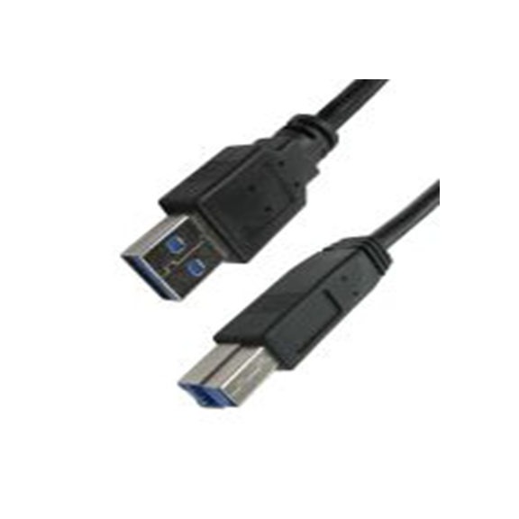 RS PRO,236-9087,RS PRO , USB A 型 公转USB B 公, 2 m长, USB 3.0, 黑色, RS PRO系列