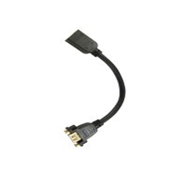 RS PRO,236-9092,HDMI 电缆, HDMI 1.4, HDMI 母插转 HDMI 母插, 90 cm长, RS PRO系列, 黑色