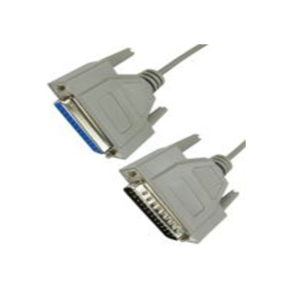 RS PRO,236-9139,RS PRO 串行电缆, D-Sub 25针 公转D-Sub 25针 母插, 1 m长, 灰色 聚氯乙烯护套, CE, REACH, RoHS, UKCA标准