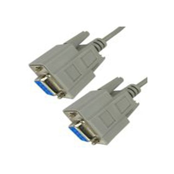 RS PRO,236-9147,RS PRO 串行电缆, D-Sub 9针 母插转D-Sub 9 引脚 母插, 2 m长, 灰色 聚氯乙烯护套, RoHS, UKCA, CE, REACH标准, RS