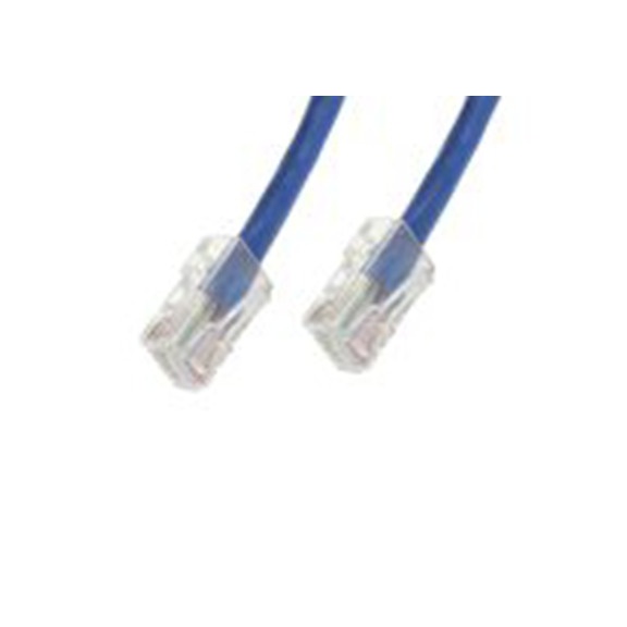 RS PRO,237-8580,915 mm Cat5e 以太网电缆, U/UTP屏蔽, 蓝色 聚氯乙烯护套, RJ45 公转RJ45 公