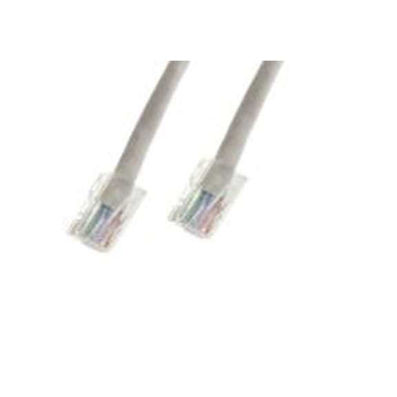 RS PRO,237-8593,2.1 m Cat5e 以太网电缆, U/UTP屏蔽, 灰色 聚氯乙烯护套, RJ45 公转RJ45 公