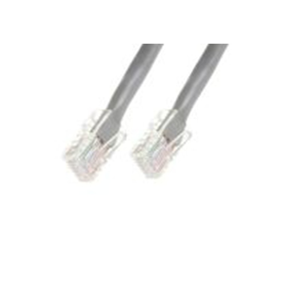 RS PRO,237-8618,2.1 m 6 类 以太网电缆, U/UTP屏蔽, 灰色 聚氯乙烯护套, RJ45 公转RJ45 公