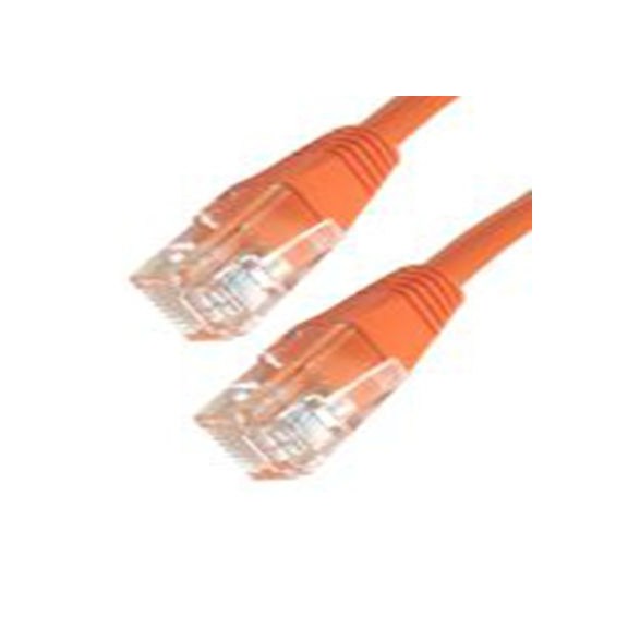 RS PRO,240-6300,1 m 6 类 以太网电缆, U/UTP屏蔽, 橙色 聚氯乙烯护套, RJ45 公转RJ45 公