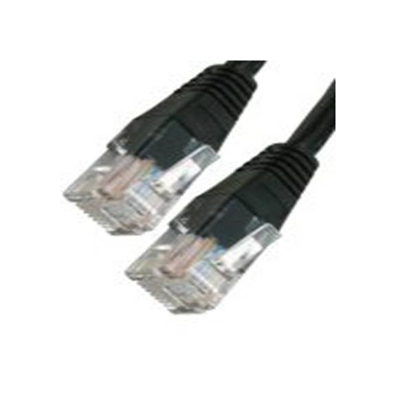 RS PRO,240-6303,1 m 6 类 以太网电缆, U/UTP屏蔽, 黑色 聚氯乙烯护套, RJ45 公转RJ45 公