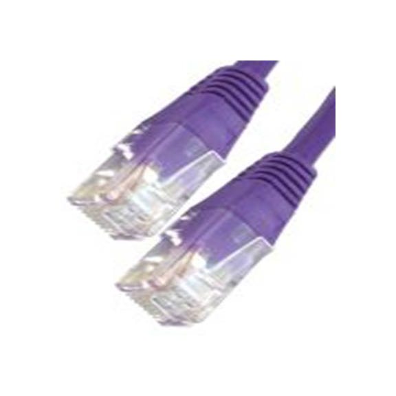 RS PRO,240-6327,5 m 6 类 以太网电缆, U/UTP屏蔽, 紫色 聚氯乙烯护套, RJ45 公转RJ45 公