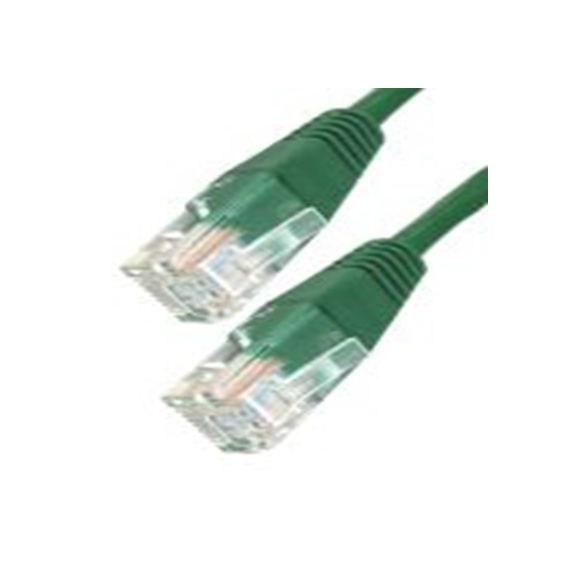 RS PRO,240-6349,5 m Cat5e 以太网电缆, U/UTP屏蔽, 绿色 聚氯乙烯护套, RJ45 公转RJ45 公