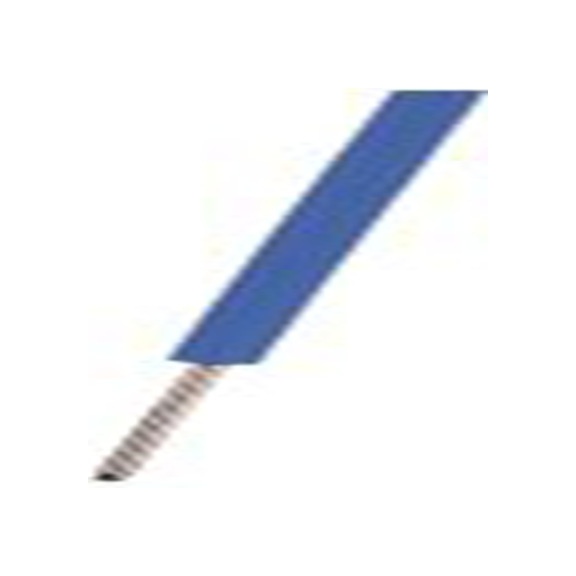 RS PRO,248-3612,蓝色 单芯 架空电缆, 0.5 mm², 500 m长 1/0.8 mm, 20 AWG 聚氯乙烯, 300 V, 最高85 °C