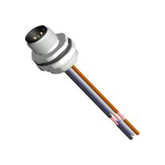 RS PRO,250-0740,RS PRO 传感器执行器电缆, 500 mm长 4, 直向 公转无端接, 聚氯乙烯, IP40, CPM12系列