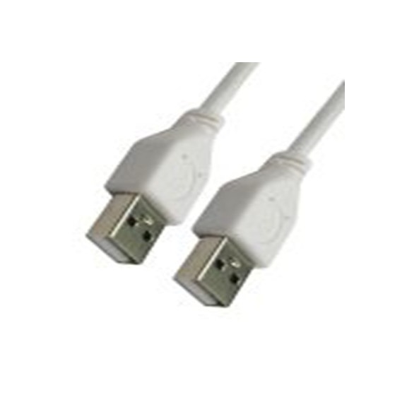 RS PRO,251-3216,RS PRO , USB A 型 公转USB A 型 公, 800 mm长, USB 2.0, 白色, RS PRO系列