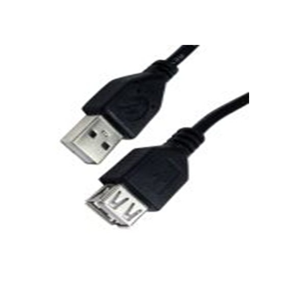 RS PRO,251-3222,RS PRO , USB A 型 公转USB A 型 母插, 500 mm长, USB 2.0, 黑色