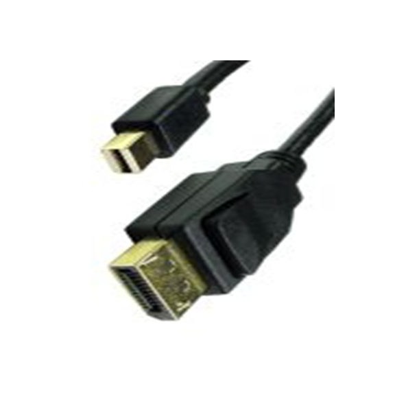 RS PRO,251-3273,RS PRO DP线, 500 mm长, 微型 DisplayPort 公转屏接口 公, 黑色 聚氯乙烯护套