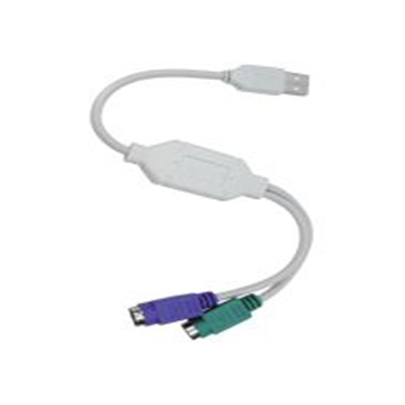 RS PRO,251-3274,RS PRO , USB A 型 公转PS2 母插, 360 mm长, USB 2.0, 黑色, RS PRO系列