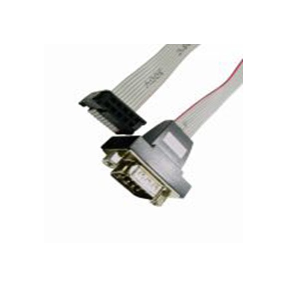 RS PRO,251-3279,RS PRO 串行电缆, D-Sub 9针 母插转D9 公, 300 mm长, 灰色 聚氯乙烯护套, RoHS, CE, REACH, UKCA标准, RS PRO系列