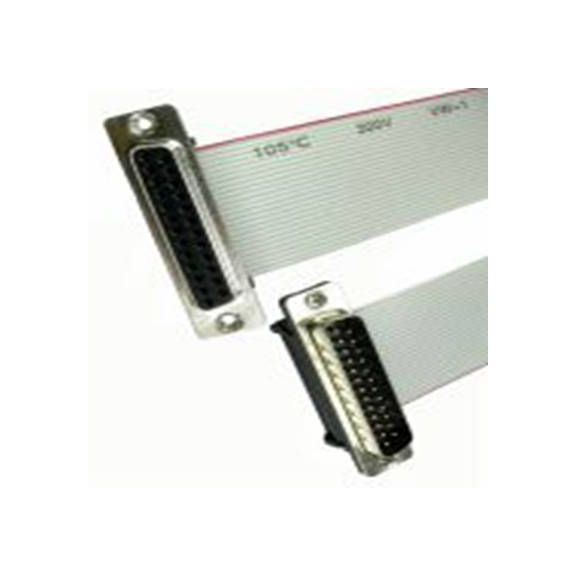 RS PRO,251-3281,RS PRO 串行电缆, D-Sub 25针 母插转D25 公, 500 mm长, 灰色 聚氯乙烯护套, RoHS, REACH, CE, UKCA标准, RS PRO