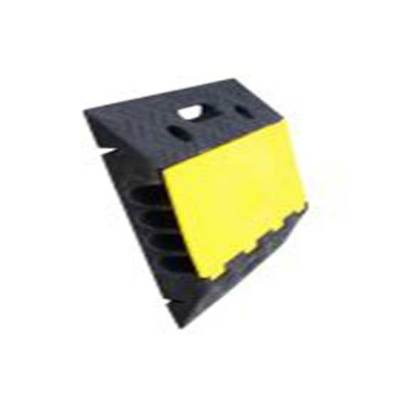 RS PRO,252-2792,RS PRO, 500 mm长 减速带线槽, 橡胶制, 黑色, 黄色, 35 mm内径