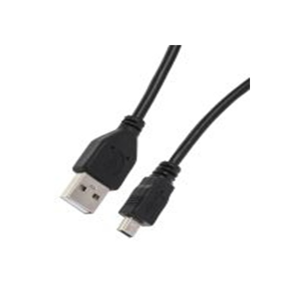 RS PRO,252-7118,RS PRO , USB A 型 公转微型 USB B 型 公, 500 mm长, USB 2.0, 黑色, RS PRO系列