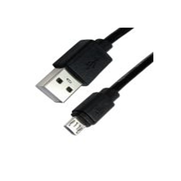 RS PRO,252-7124,RS PRO , USB A 型 公转微型 USB B 型 公, 500 mm长, USB 2.0, 黑色, RS PRO系列