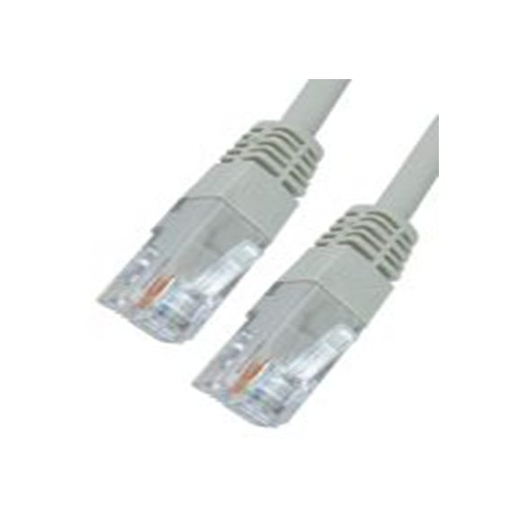 RS PRO,264-6497,5.5 mm 6 类 以太网电缆, 非屏蔽双绞线（UTP）屏蔽, 灰色 聚氯乙烯护套, RJ45 公转RJ45 公