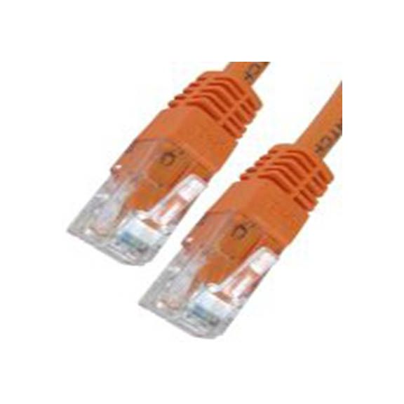 RS PRO,264-6517,1.5 m 6 类 以太网电缆, 非屏蔽双绞线（UTP）屏蔽, 橙色 聚氯乙烯护套, RJ45 公转RJ45 公