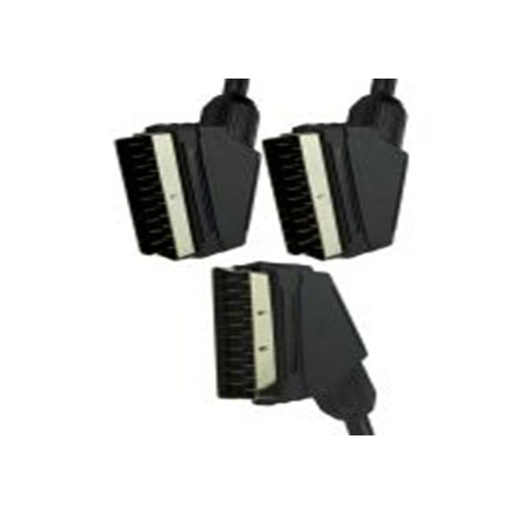 RS PRO,266-2195,RS PRO 音频线, 公转公, 2 m长, 黑色, 符合CE, REACH, RoHS, UKCA标准