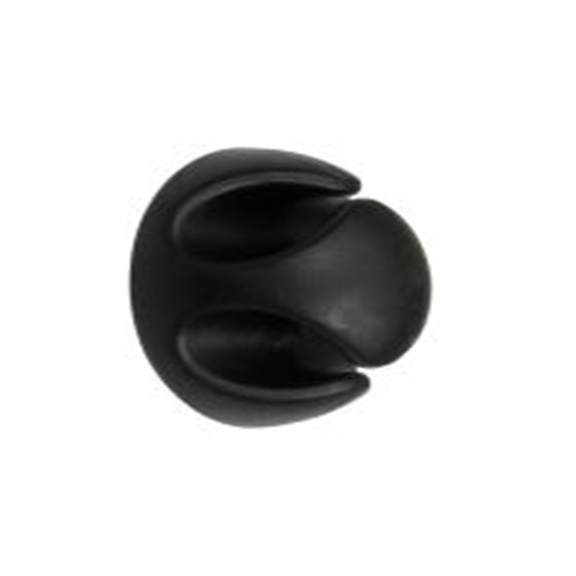 RS PRO,266-2293,聚氯乙烯, 黑色, 最大捆束5 mm, 自粘固定