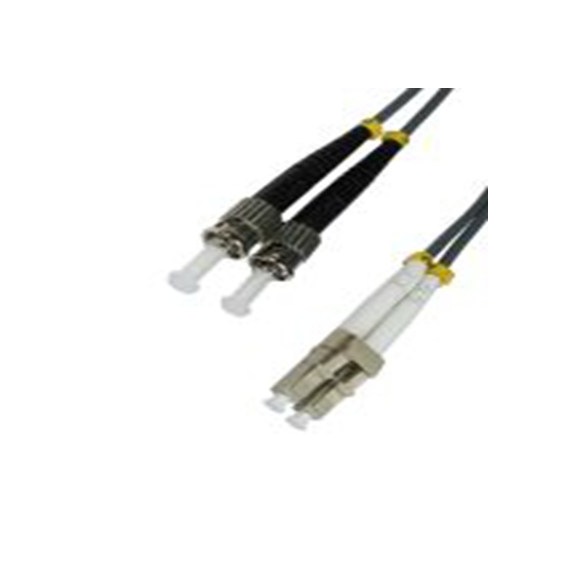 RS PRO,266-2326,RS PRO 两芯OM1多模光纤, 2m长, LC转ST, Φ3mm线芯, 低烟无卤灰色护套