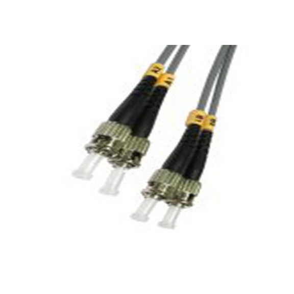 RS PRO,266-2351,RS PRO 两芯OM1多模光纤, 3m长, ST转ST, Φ3mm线芯, 低烟无卤灰色护套