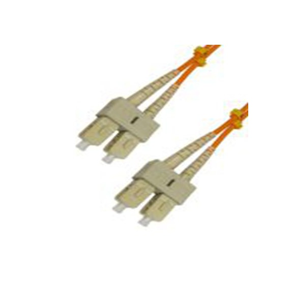 RS PRO,266-2386,RS PRO 两芯OM2多模光纤, 2m长, SC转SC, Φ3mm线芯, 低烟无卤橙色护套