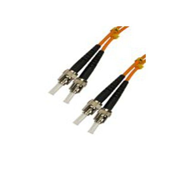 RS PRO,266-2401,RS PRO 两芯OM2多模光纤, 2m长, ST转ST, Φ3mm线芯, 低烟无卤橙色护套