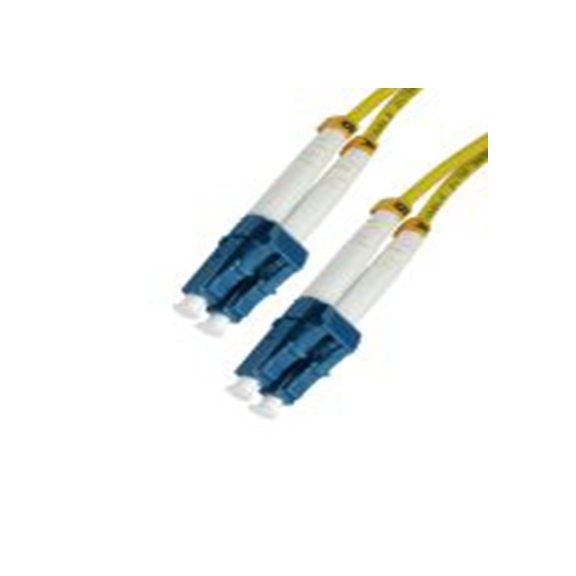 RS PRO,266-2410,RS PRO 两芯OS2单模光纤, 5m长, LC转LC, Φ3μm线芯, 低烟无卤黄色护套