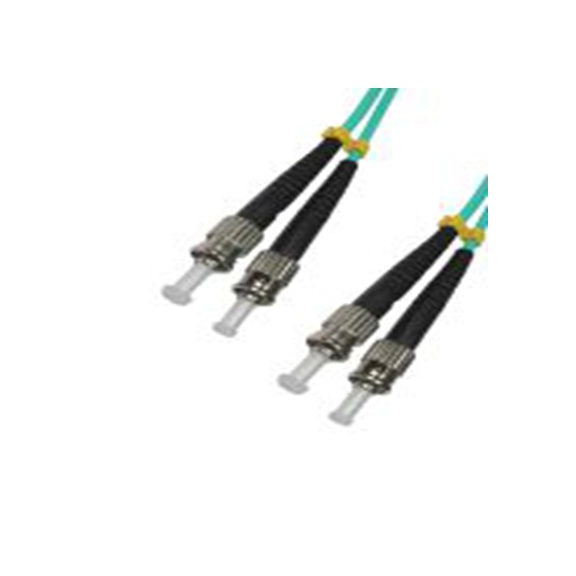 RS PRO,266-2567,RS PRO 两芯OM3多模光纤, 10m长, ST转ST, Φ3mm线芯, 低烟无卤淡蓝色护套