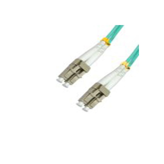 RS PRO,266-2572,RS PRO 两芯OM4多模光纤, 2m长, LC转LC, Φ3mm线芯, 低烟无卤淡蓝色护套