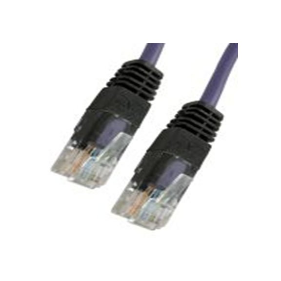 RS PRO,266-2685,2 m Cat5e 以太网电缆, 非屏蔽双绞线（UTP）屏蔽, 紫色 聚氯乙烯护套, RJ45 公转RJ45 公